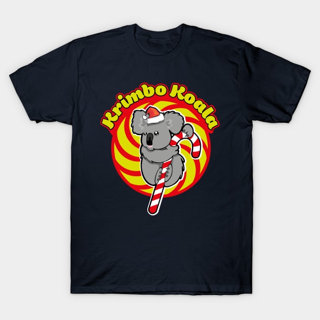 Cute Christmas Koala T-Shirt by BOEC Gear